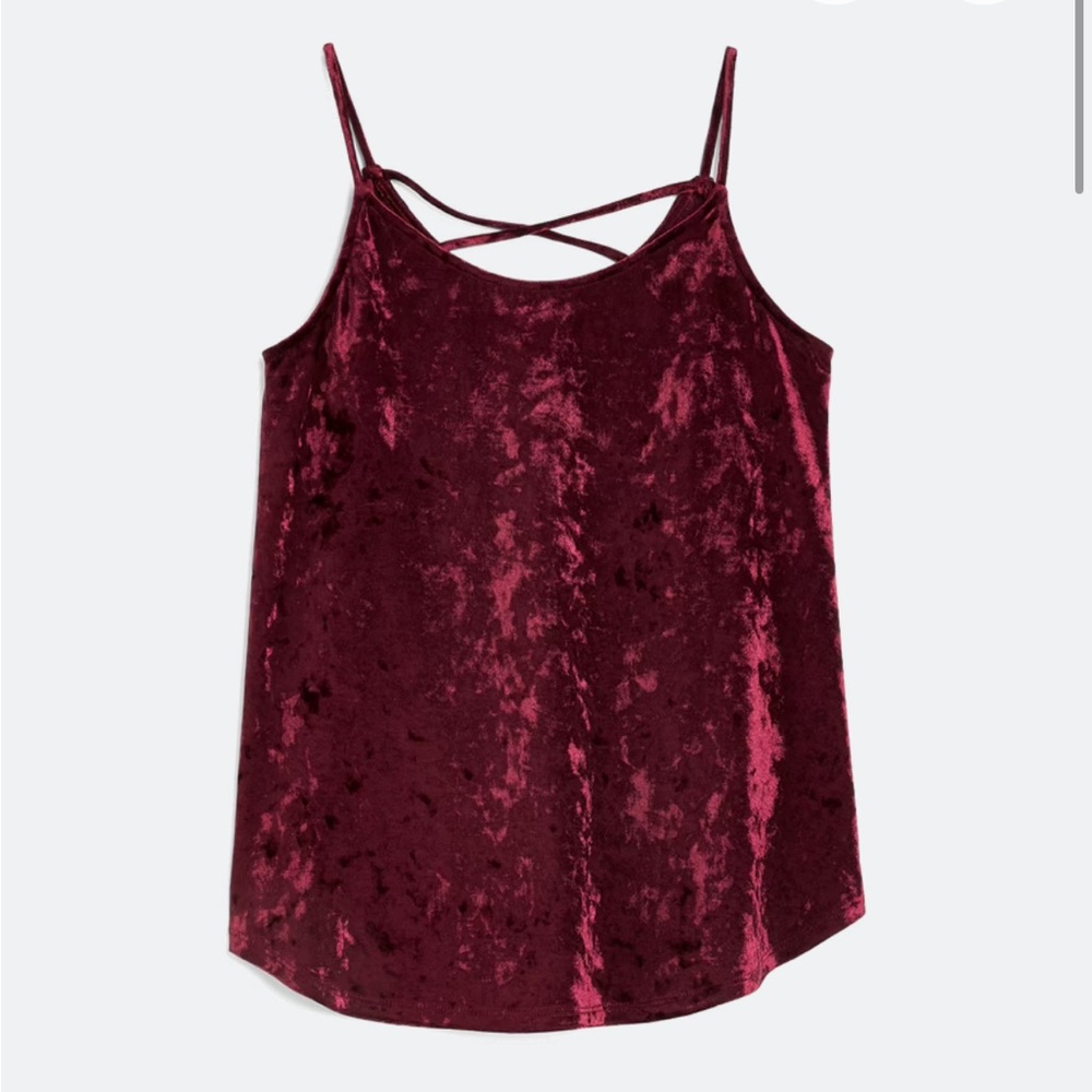 Kaileigh Felda lattice back detail knit tank